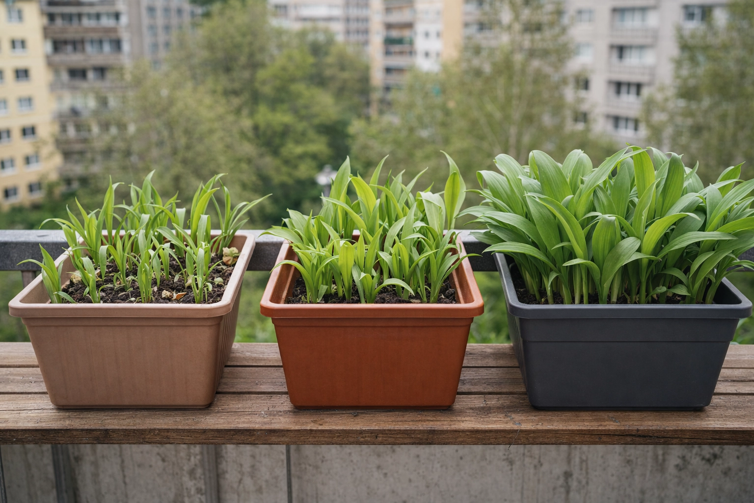 Srovnání vitality rostlin po&nbsp;třech letech různých substrátů.