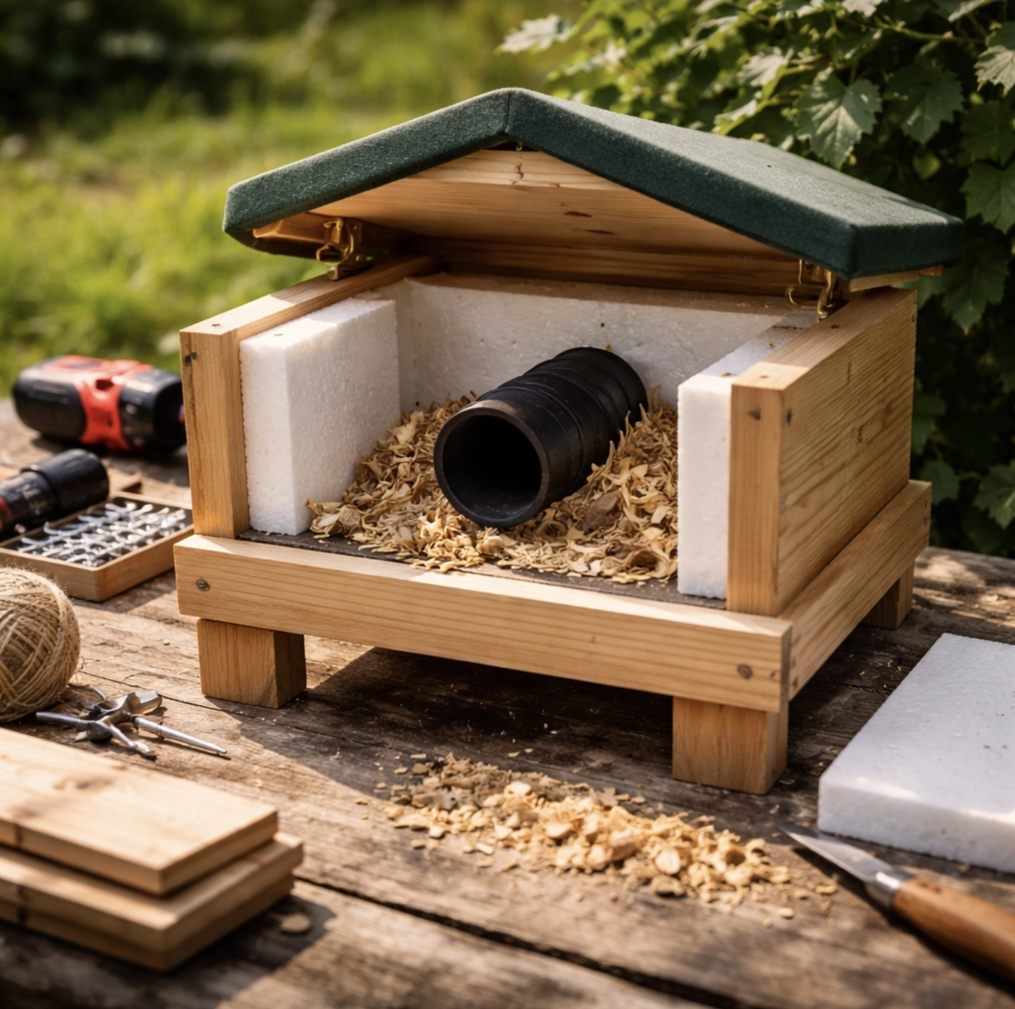 výroba čmelína konstrukce vnitřní komora