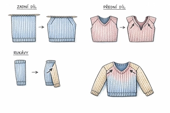 Re: jak uplest raglánovi rukáv