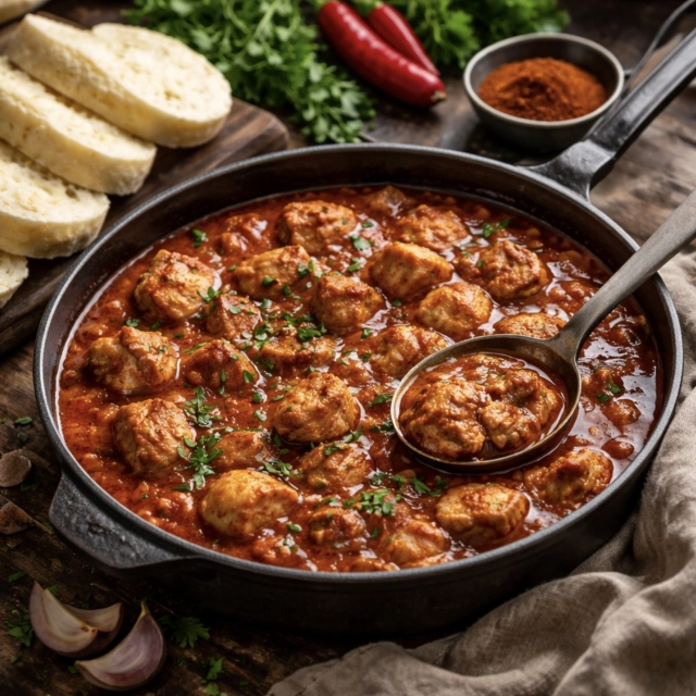 Nejchutnější krůtí guláš jako Kluci v&nbsp;akci: poctivý recept krok za&nbsp;krokem