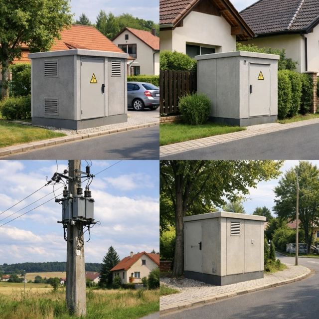 Jak daleko stavět dům od trafostanice: kolik metrů je bezpečných