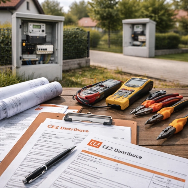 ČEZ Distribuce tiskopisy žádosti: formuláře a návod